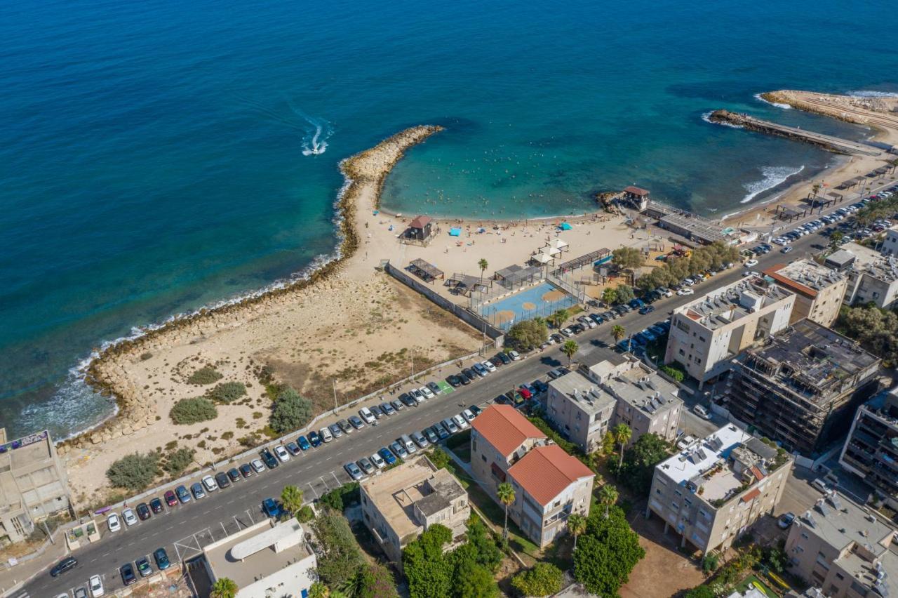 Port City Haifa - Bat Galim 25 Mtrs From The Beach & Rambam Buitenkant foto