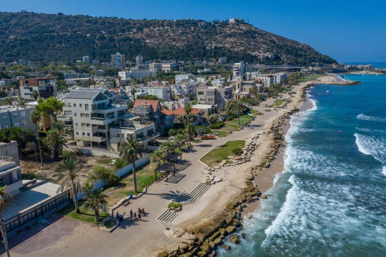 Port City Haifa - Bat Galim 25 Mtrs From The Beach & Rambam Buitenkant foto